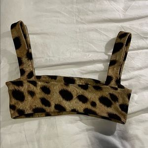 WeWoreWhat bandeau bra size M